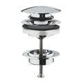 Grohe vidage avec push-open couvercle chromé