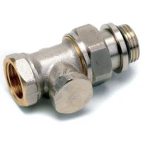 Comap 2429 raccord de radiateur3/8 droit nickelé réglable