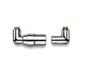 SET DE BONDE VASCO 1/2 chromé equerre gauche-avec tete thermostat