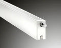 Vasco Flat P-line radiateur plint H200xT22xB1000 - 605 W (EN442/75/65/20) - S600 Blanc Structuré