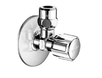 SCHELL Rob. d'équerre COMFORT, régulable forme courte, avec ASAG, 3/8", chromé