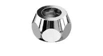 ECROU SCHELL 3/8 F X 8 MM chromé a/joint schell-petit modele