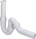 Viega PP siphon tubulaire simple 5/4 x 40 mm - blanc