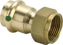 Viega Profipress raccord 2-pièces avec écrou libre FF 28 x 4/4 F