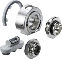 SET DE CONVERSION VIEGA TECH. EVACUATION nickel mat laiton pièce de réchange