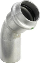 Viega Sanpress Inox coude coulissant 45° MF 28 x 28 mm