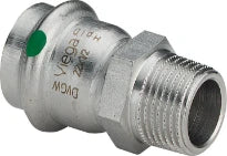 Viega Sanpress Inox raccord de transition MF 18 x 1/2 M