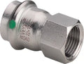 Viega Sanpress Inox raccord FF 15 x 3/4 F