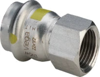 Viega Sanpress Gas Inox puntstuk FF 28 x 3/4 F