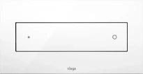 PLAQUE DE COMMANDE VIEGA VISIGN gris/chromé verre Style12