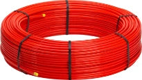 Viega Fonterra tuyau chauffage sol 15 x 1,5 mm (rouleau 240m) - rouge - prix par mètre