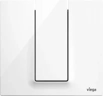 PLAQUE DE COMMANDE VIEGA VISIGN matt/matt chromé synthetique Style14