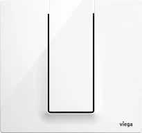 PLAQUE DE COMMANDE VIEGA VISIGN blanc alpine synthetique Style14