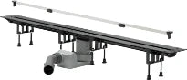 Viega Advantix Vario rigole de douche 300-1200 mm - inox - recoupable - model 4965.20