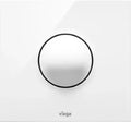 PLAQUE DE COMMANDE VIEGA VISIGN matt/matt chromé synthetique Style10