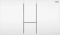 PLAQUE DE COMMANDE VIEGA VISIGN FOR STYLE24 blanc alpine synthetique