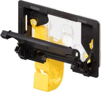 SUPPORT BLOC DE WC VIEGA 22 cm ! 13 cm gris synthetique