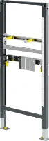 ELEMENT DE MONTAGE LAVABO VIEGA PREVISTA DRY 50 cm - 112 cm ! mm antracite acier