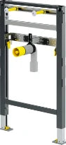 ELEMENT DE MONTAGE LAVABO VIEGA PREVISTA DRY 50 cm - mm antracite acier 82 - 98 cm