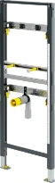 ELEMENT DE MONTAGE LAVABO VIEGA PREVISTA DRY 50 cm - 130 cm ! mm antracite acier