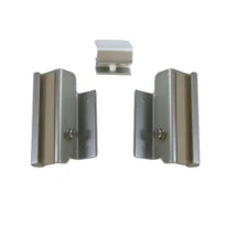 DBJ fixations miroir aluminium pour miroir incliné set de 2 pièces