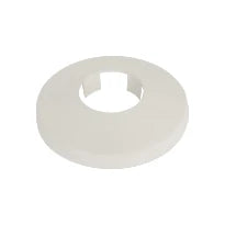 rosace plastique 18mm blanc