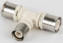 Begetube (88626330) PPSU raccord à sertir synthétique té réduit 90° FFF 26 x 16 x 26 mm