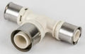 Begetube (88620360) PPSU raccord à sertir synthétique té réduit 90° FFF 20 x 26 x 20 mm