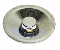 gevelkom rond 1/2" edelmessing