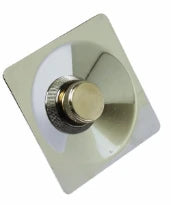 gevelkom vierkant 1/2" edelmessing