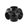 GEBERIT PE kogel T-stuk 4-dlg 88,5°/90° 125x110mm