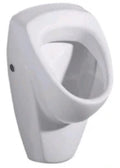 Geberit Renova Urinoir alimentation/évacuation par l'arrière blanc KeraTect