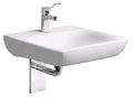 Geberit Renova Nr1 Comfort lavabo 650 x 550 mm - blanc Keralith - avec trou de robinet - sans trop-plein