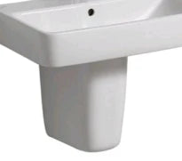 demi-colonne geberit renova compact: blanc