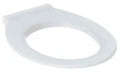 Geberit RENOVA NR1 COMFORT abattant blanc sans couvercle avec tige de gauche à droite