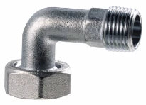 Giacomini R125C courbe avec écrou prisonnier mod. court 1/2"
