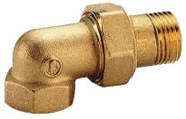 Giacomini laiton raccord en 3 pièces équerre MF 4/4 x 4/4