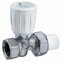 Giacomini robinet radiateur thermostatisable droit 1/2 x 1/2