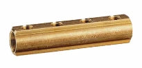 Giacomini  R551 collecteur laiton avec 3 sorties 1/2"f G 5/4 " x G 1/2" /3