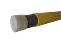 Arcelor Poly-Z Forte tuyau soudé avec manteau en PE 6/4 (longueur 6m) - jaune (S195T Vlgs EN 10255 Type H) - prix par mètre