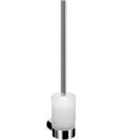 EMCO Fino porte-brosse verre de cristal satiné chromé