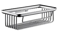 EMCO System 2 panier profond insert amovible fixations murales cachées chromé