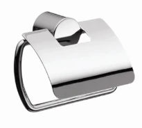 Emco Rondo 2 porte-rouleau avec couvercle  - chromé