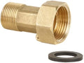 mess tweedel kopp incl dichting 2"Fx6/4"M - PER STUK