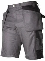 Projob short met holsterzakken Cordura grijs Maat 44