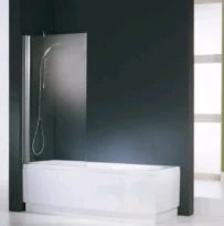 PARE - BAIGNOIRE NOVELLINI AURORA 70 - 150 ! chromé mat verre de securite transparent réversible