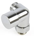 Begetube Optima double raccord équerre réglable droite 1/2 x M24 - chromé