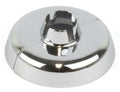 Begetube Optima rosace de finition simple - chromé