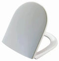 Pressalit Happy D siège des toilettes - blanc antibacterieel - scharnier BR7 inox