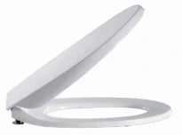 Pressalit Calmo abattant - blanc - softclose - quick release - charnière D72 inox
